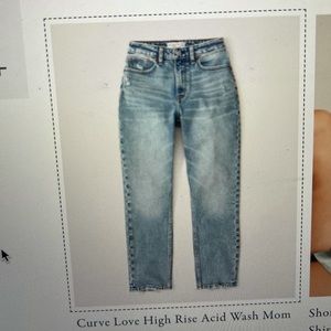 High Rise Mom Jeans